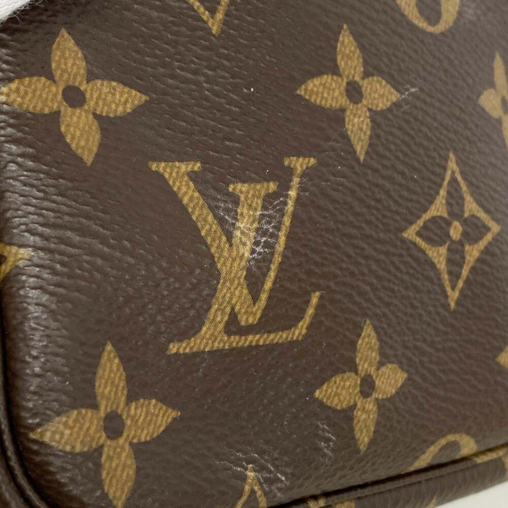 LOUIS VUITTON Brown Monogram Pochette Pouch - Picture 6 of 9